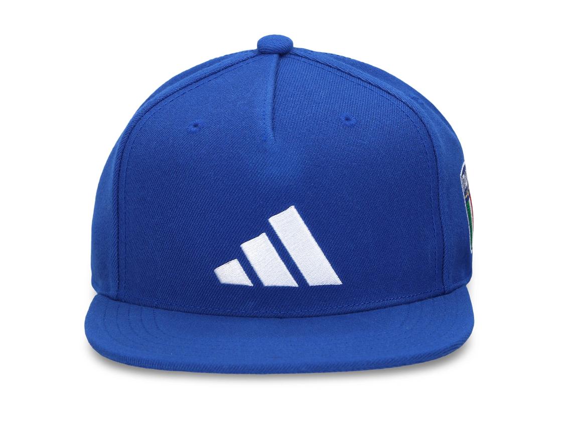 adidas adidas cappello nazionale italiana figc sb cap 23/24 azz-bianco