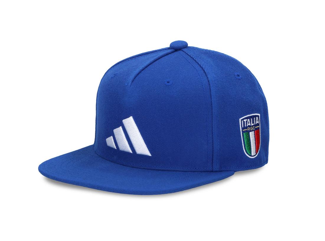 adidas adidas cappello nazionale italiana figc sb cap 23/24 azz-bianco