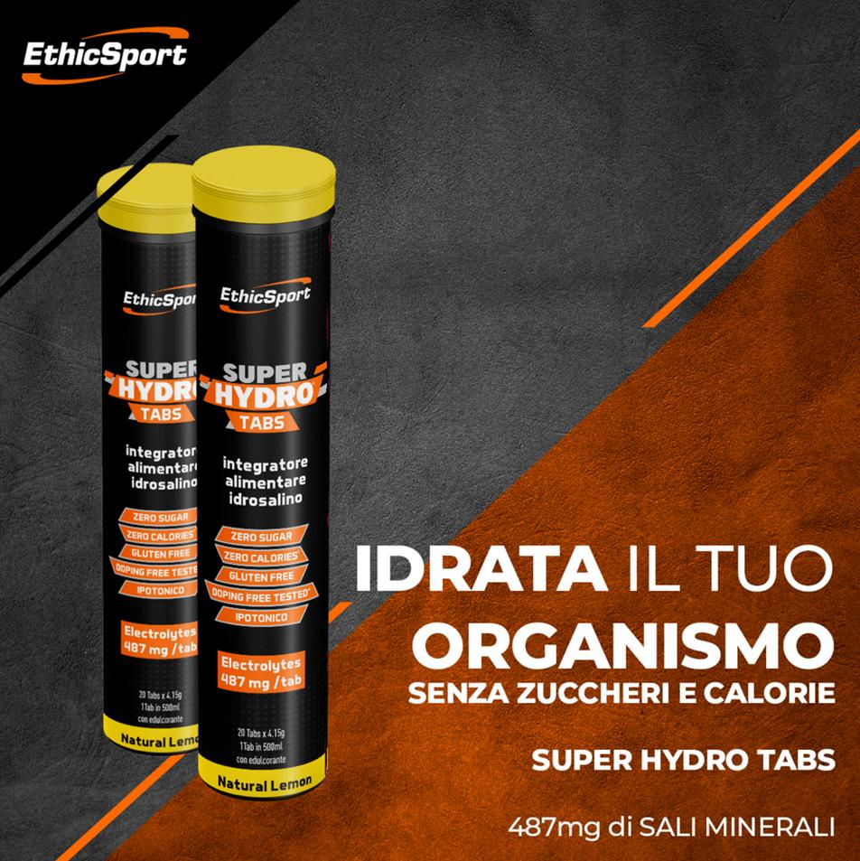 ethic sport ethicsport super hydro tabs tubo da 20 cpr da 4,15 gr