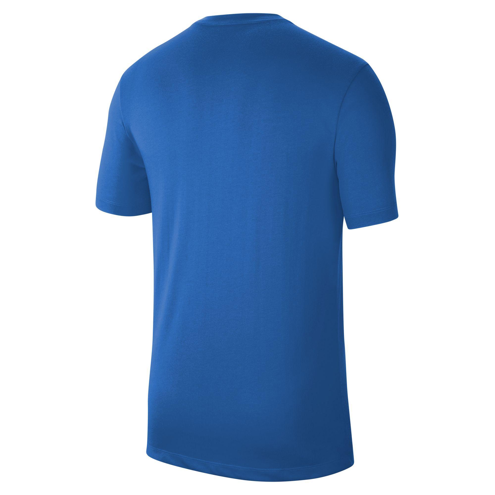 nike nike t-shirt park 20 uomo azzurro