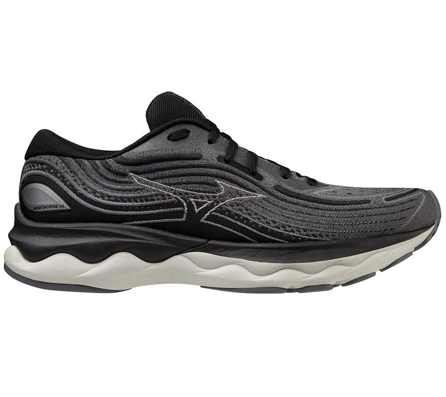 mizuno mizuno scarpa running wave skyrise - quiet shade/black