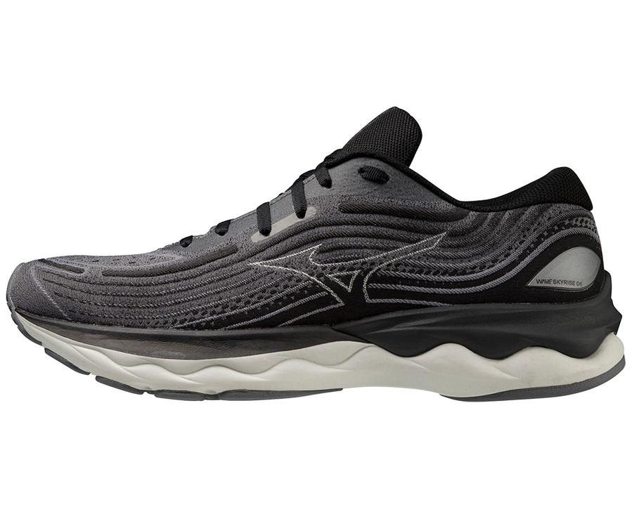 mizuno mizuno scarpa running wave skyrise - quiet shade/black