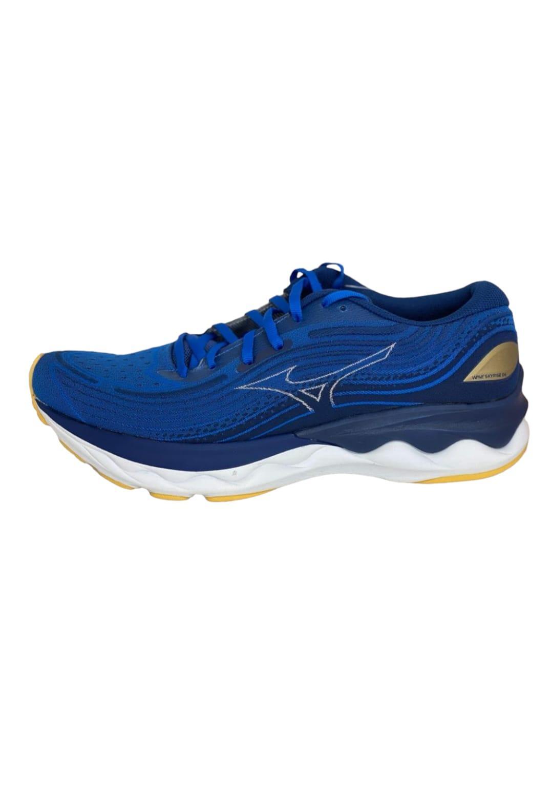 mizuno mizuno scarpa running wave skyrise - french blue azzurro