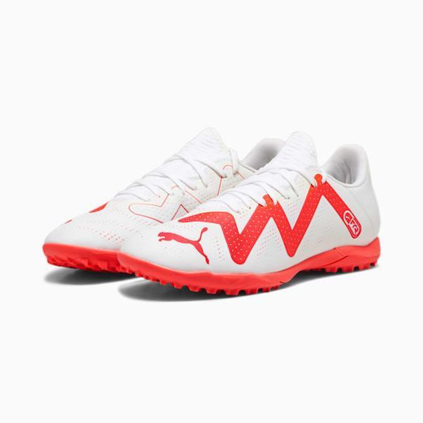 PUMA SCARPA FUTURE PLAY TARF CALCETTO UOMO BIANCO 107381-01