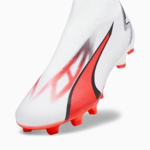 Scarpa calcio ultra match+ ll fg/ag uomo bianco