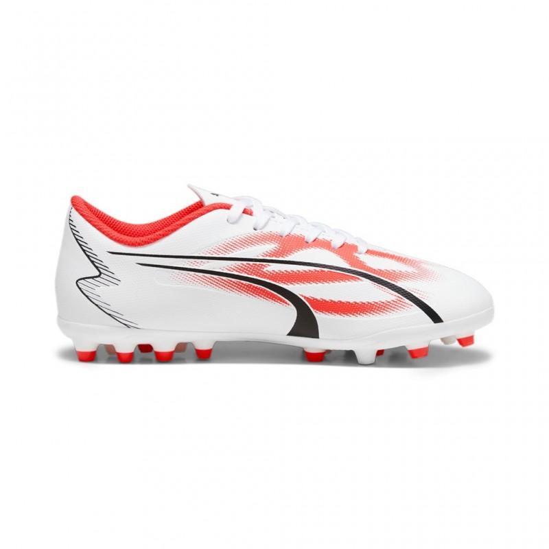 PUMA SCARPA ULTRA PLAY MG BAMBINO BIANCO 107532-01