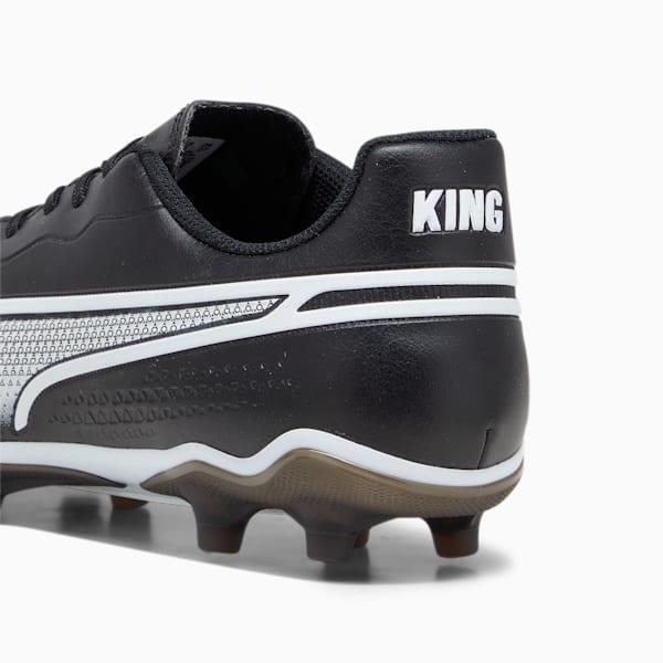 PUMA SCARPA KING MATCH  ADATTA PER TERRENI SOLIDI E TERRENI ARTIFICIALI UOMO NERO 107570-01