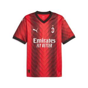 Acm milan home jersey replica 23/24 rosso nera