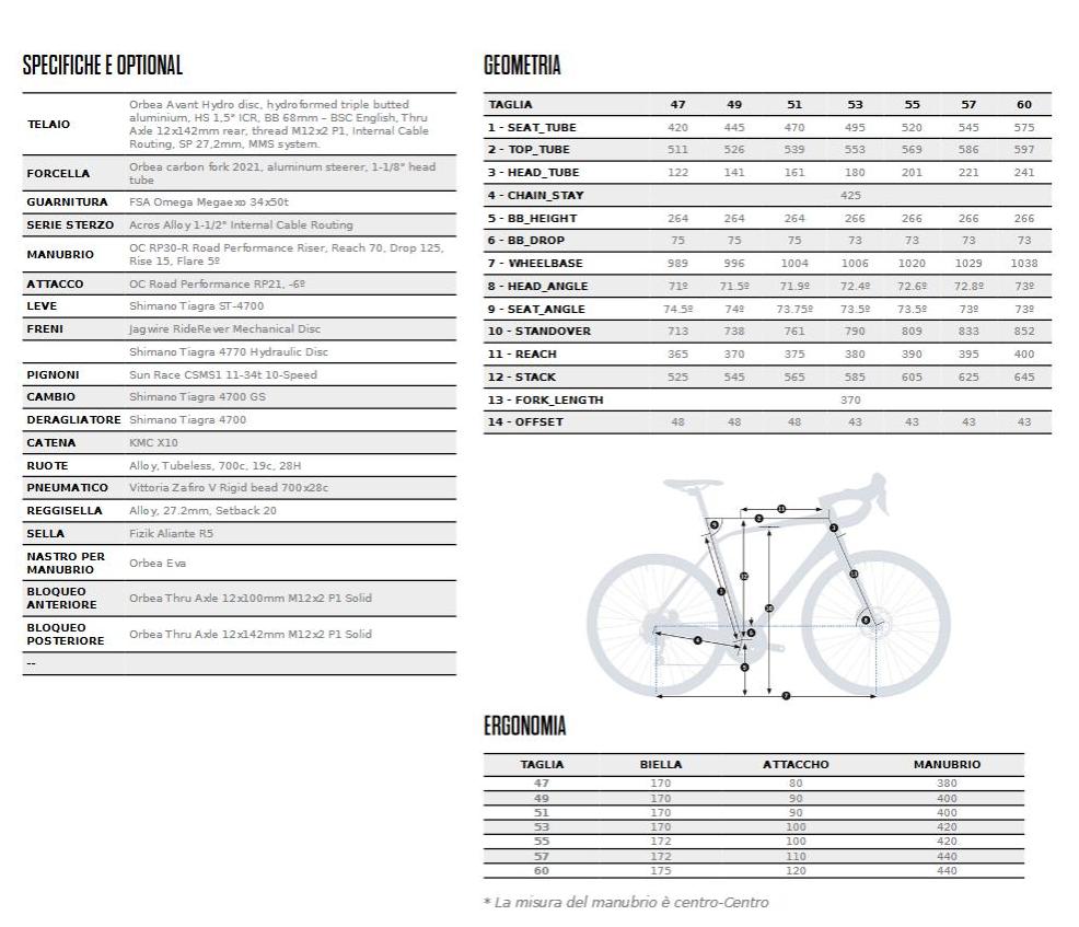 orbea orbea bici strada avant h40 53 verde