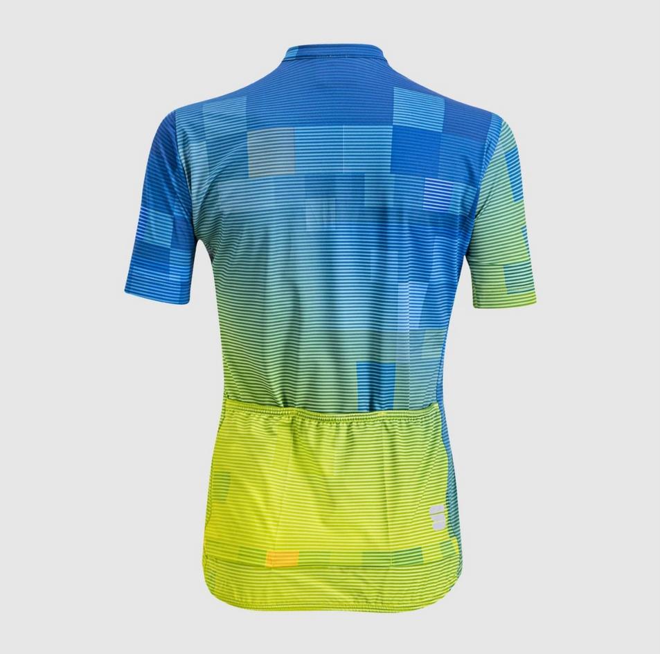 sportful sportful maglia bambino ciclo rocket jr.  blue