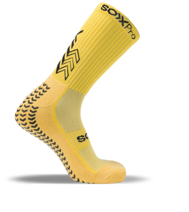 SOXPRO CLASSIC CALZINO TECNICO CALCIO  GIALLO SO100-33