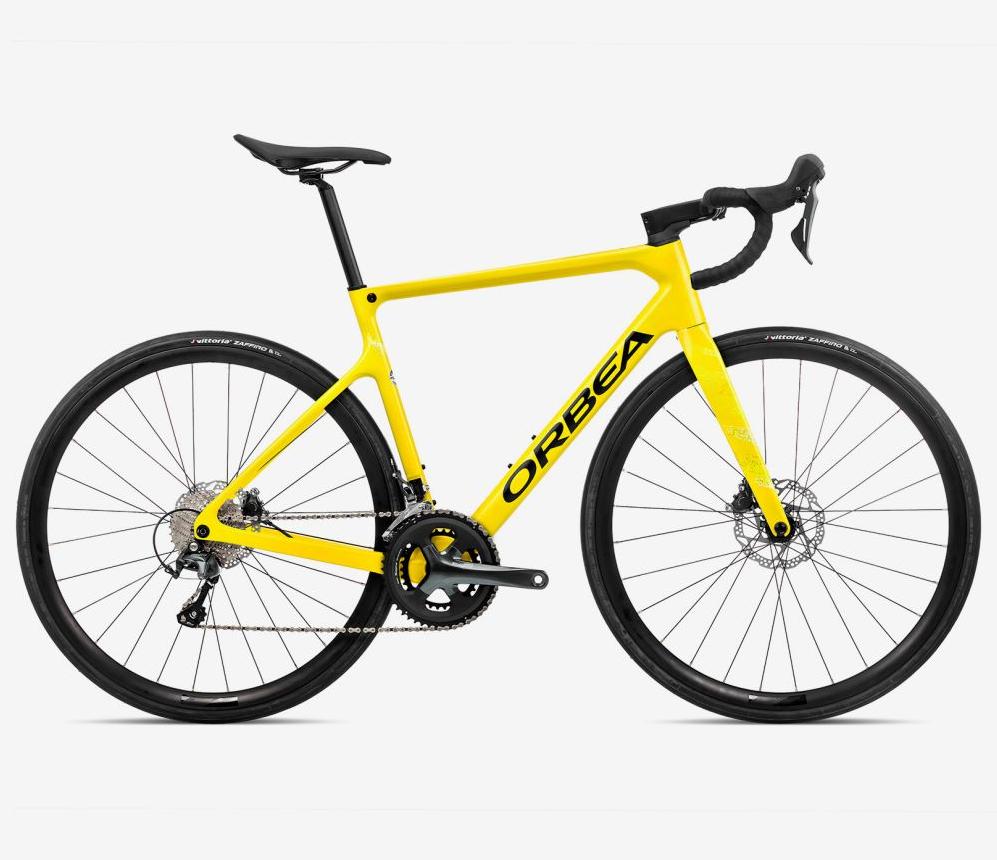 orbea orbea bici strada orca m40 55 giallo nero