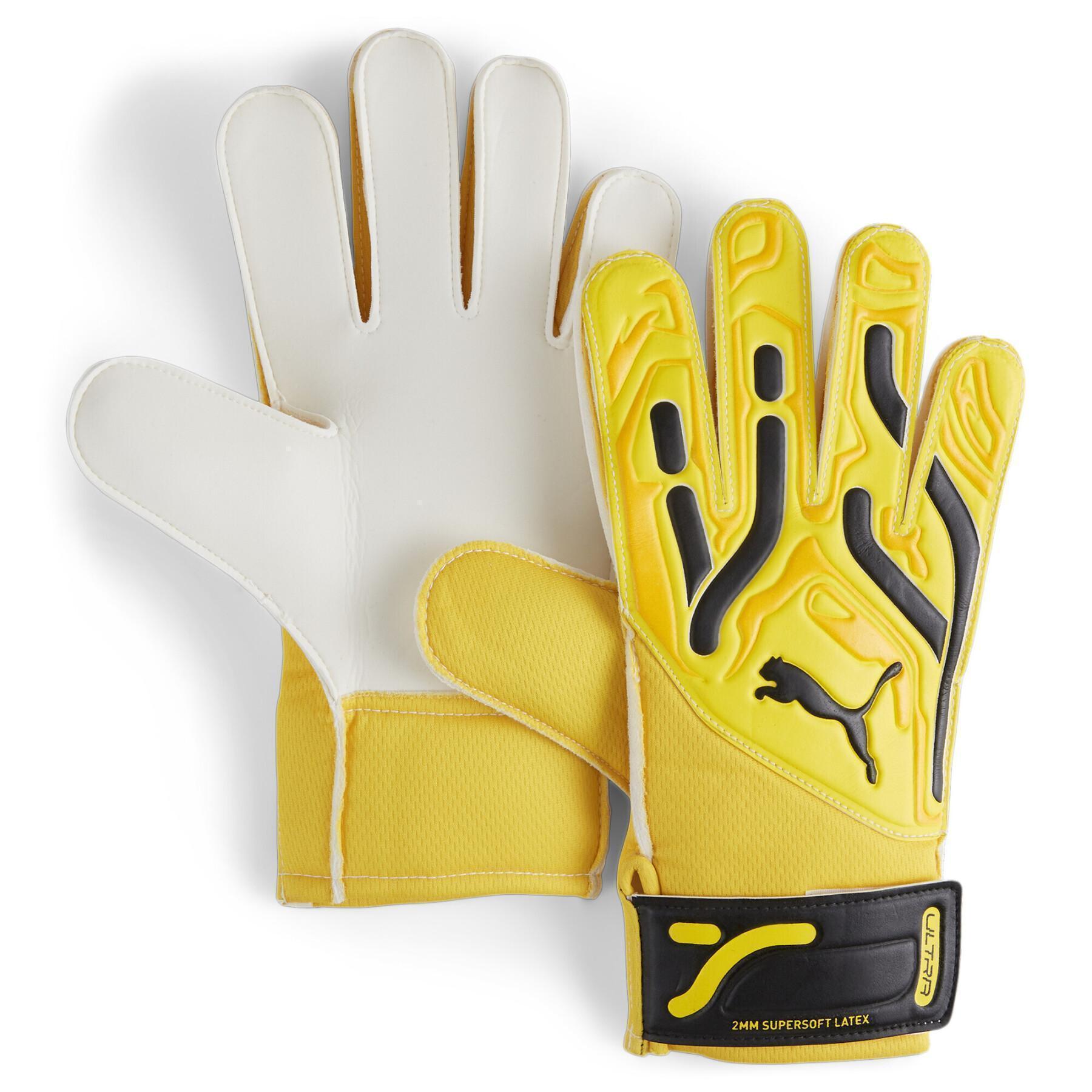 PUMA GUANTI PORTIERE ULTRA PLAY MG JUNIOR GIALLO 041862-04 