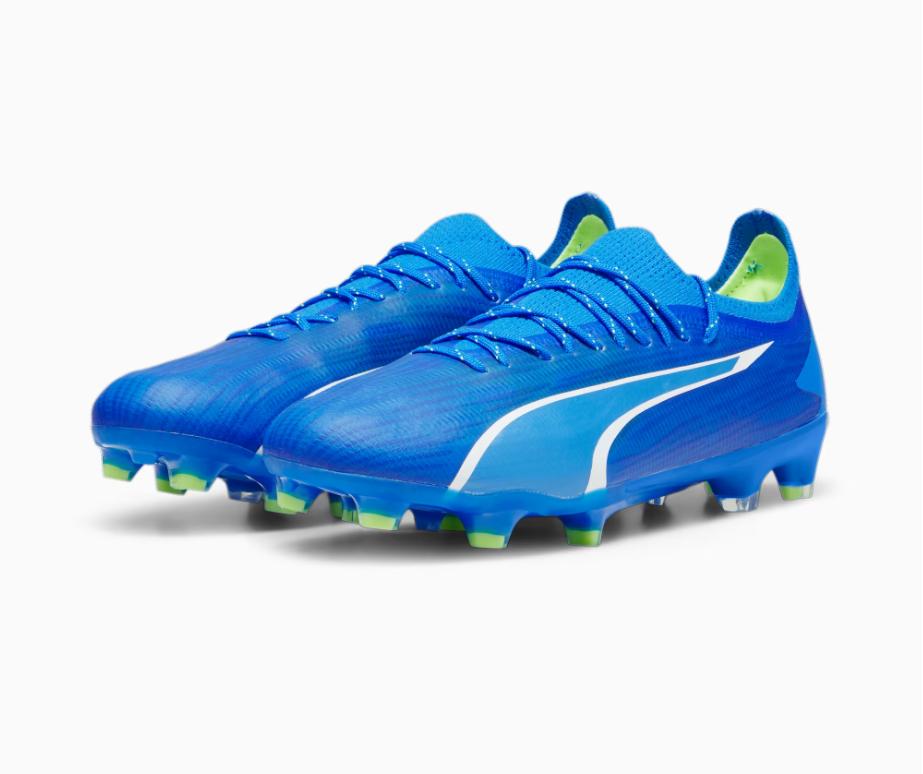 PUMA SCARPA CALCIO ULTRA ULTIMATE FG/AG AZZURRO 107311-03