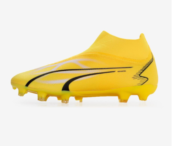 PUMA SCARPA CALCIO ULTRA MATCH+ LL FG/AG GIALLO  107511-04