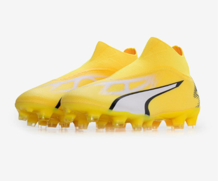 PUMA SCARPA CALCIO ULTRA MATCH+ LL FG/AG GIALLO  107511-04