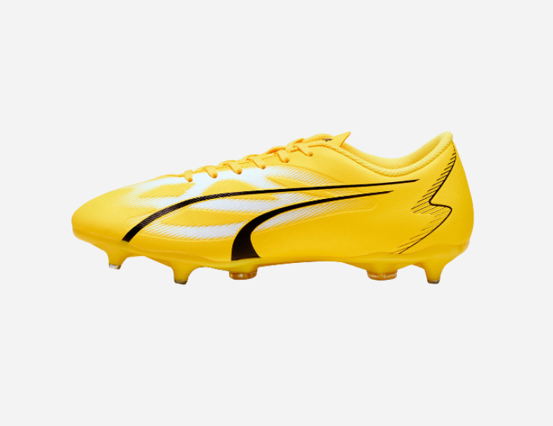 PUMA SCARPA CALCIO ULTRA PLAY MXSG TACCHETTI MISTI GIALLO 107525-04