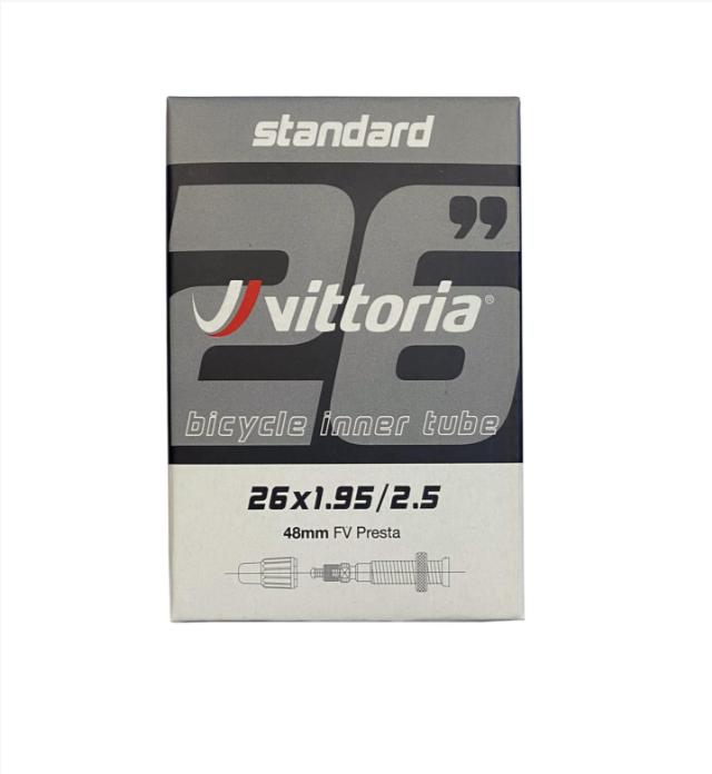 vittoria vittoria camera d'aria standard 26x1.95/2.50 fv presta 48mm