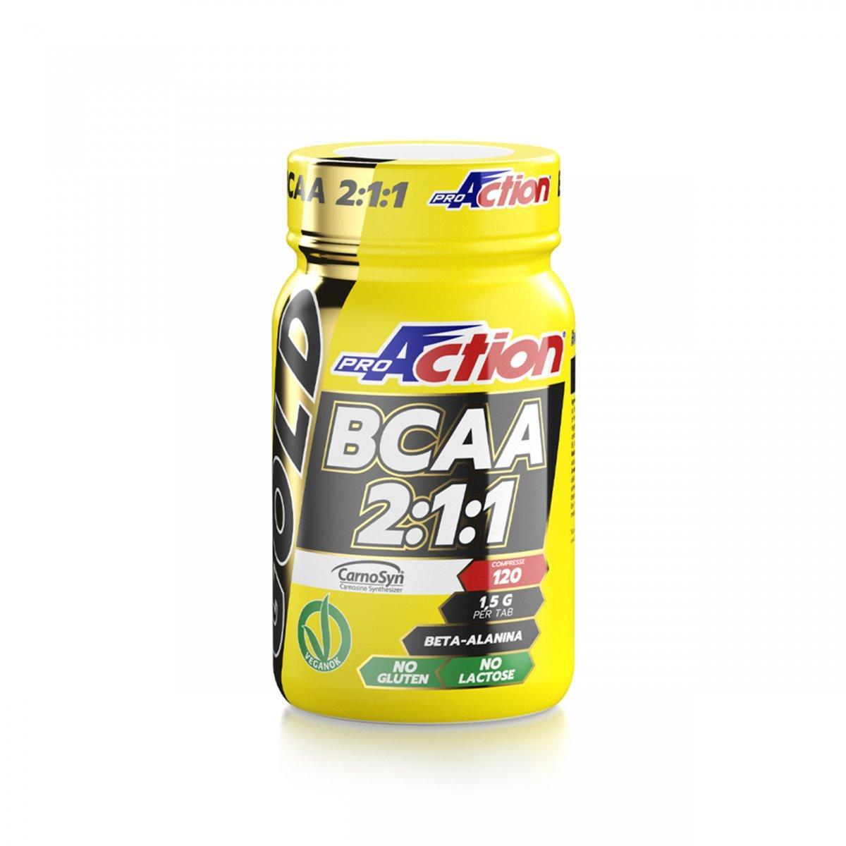 proaction proaction gold bcaa+beta alanina carnosyn 120cpr