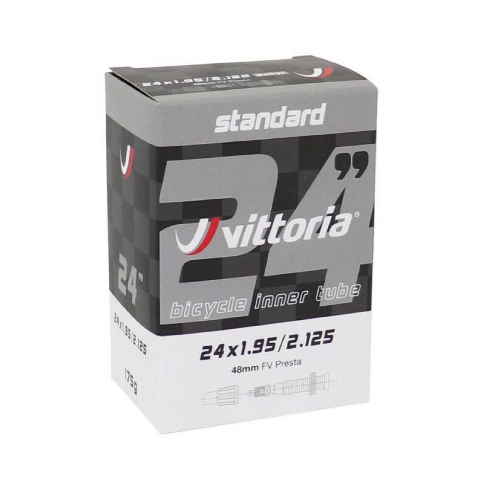 VITTORIA CAMERA D'ARIA STANDARD 24X1.95/2.125 FV PRESTA 48MM 1TA00020