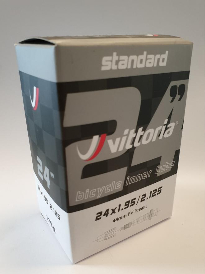 VITTORIA CAMERA D'ARIA STANDARD 24X1.95/2.125 FV PRESTA 48MM 1TA00020