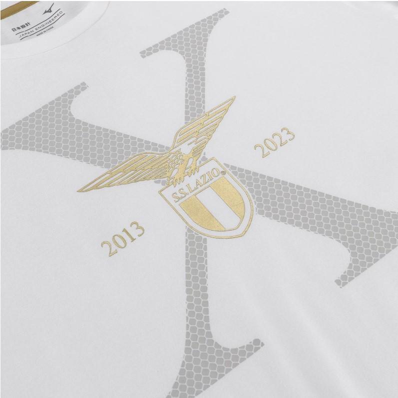 MIZUNO T-SHIRT SPECIAL TEE 1 LAZIO BIANCO ORO  P2GA2A84-01