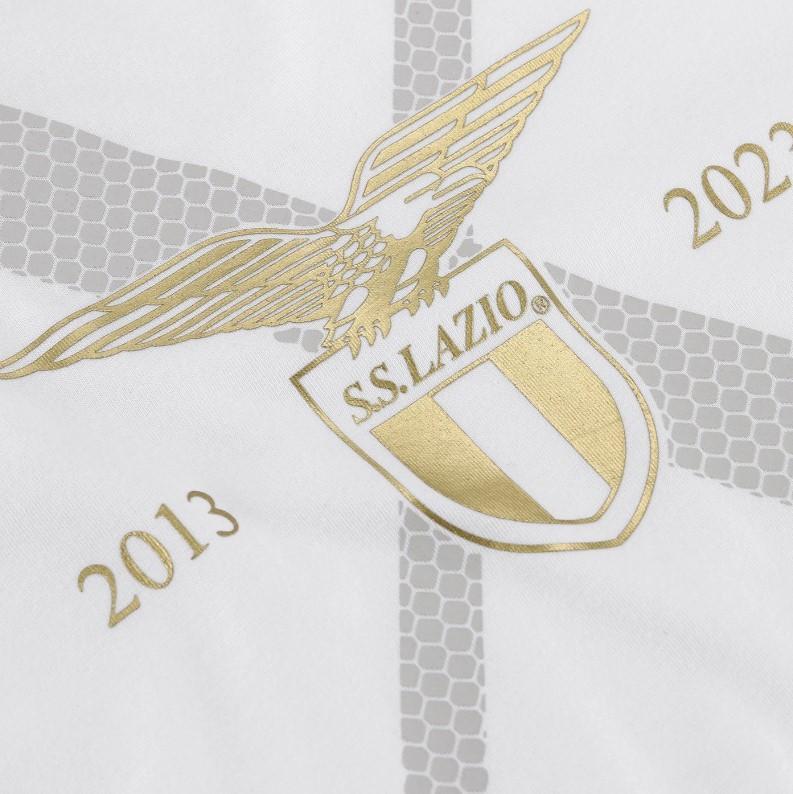 MIZUNO T-SHIRT SPECIAL TEE 1 LAZIO BIANCO ORO  P2GA2A84-01