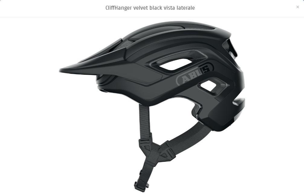 ABUS CASCO CLIFFHANGER  VELVET BLACK M  65526