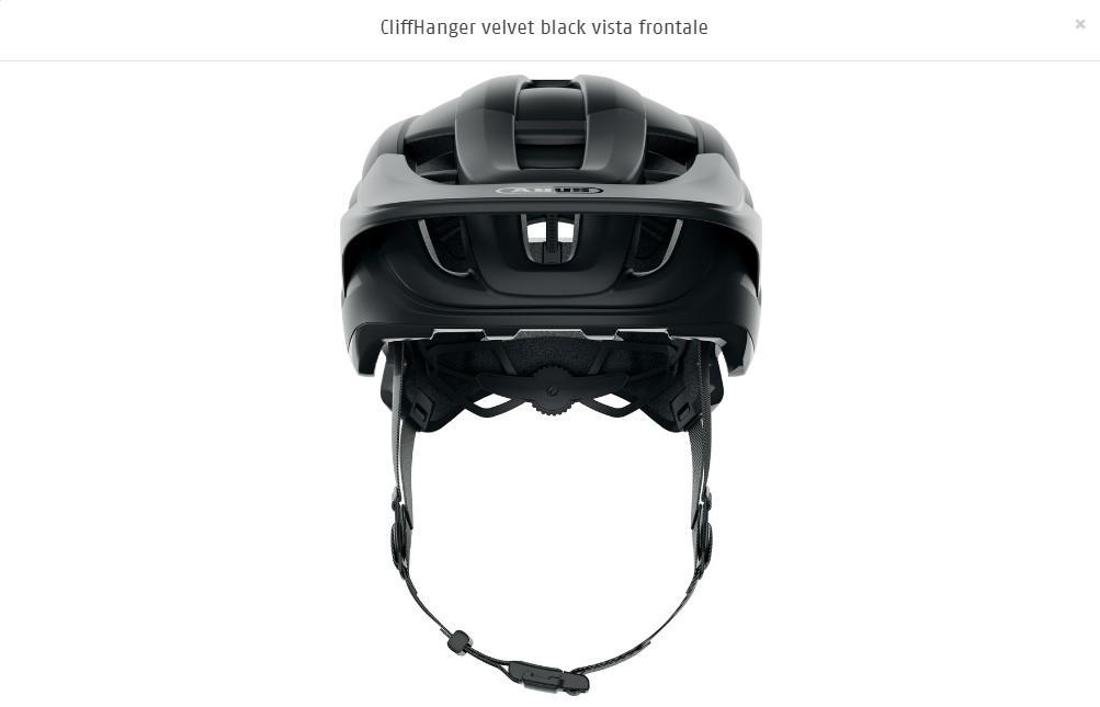 ABUS CASCO CLIFFHANGER  VELVET BLACK M  65526