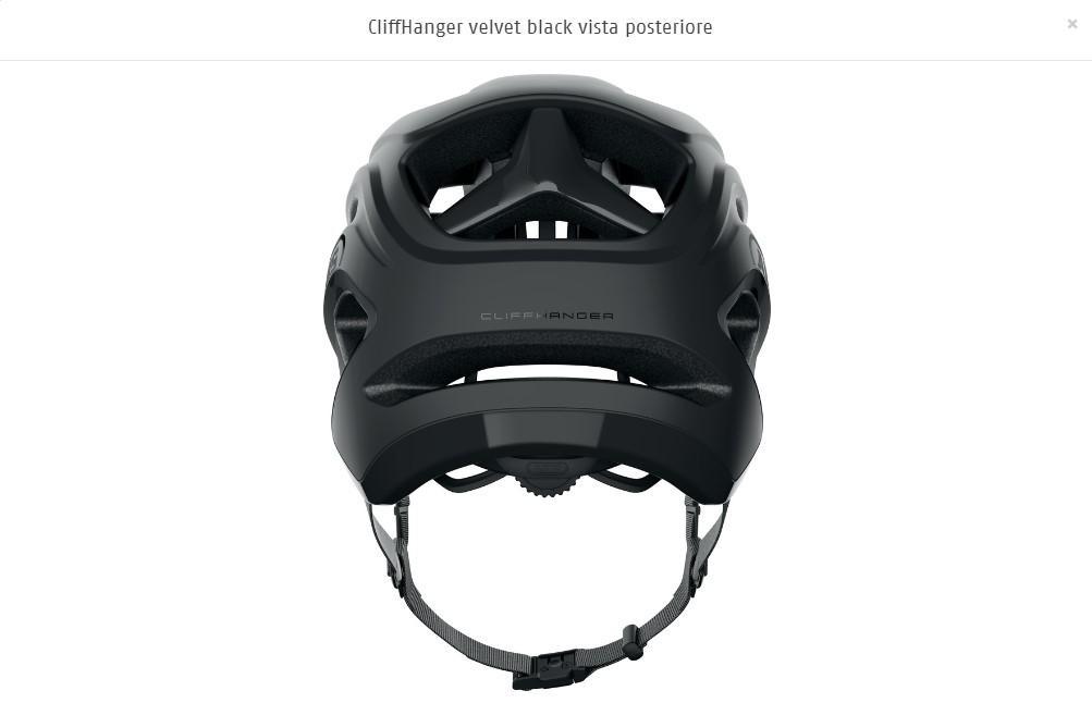 ABUS CASCO CLIFFHANGER  VELVET BLACK M  65526