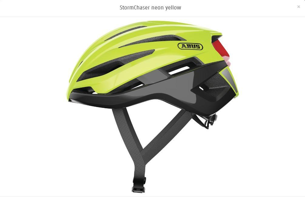 ABUS CASCO STORMCHASER NEON YELLOW M  87189