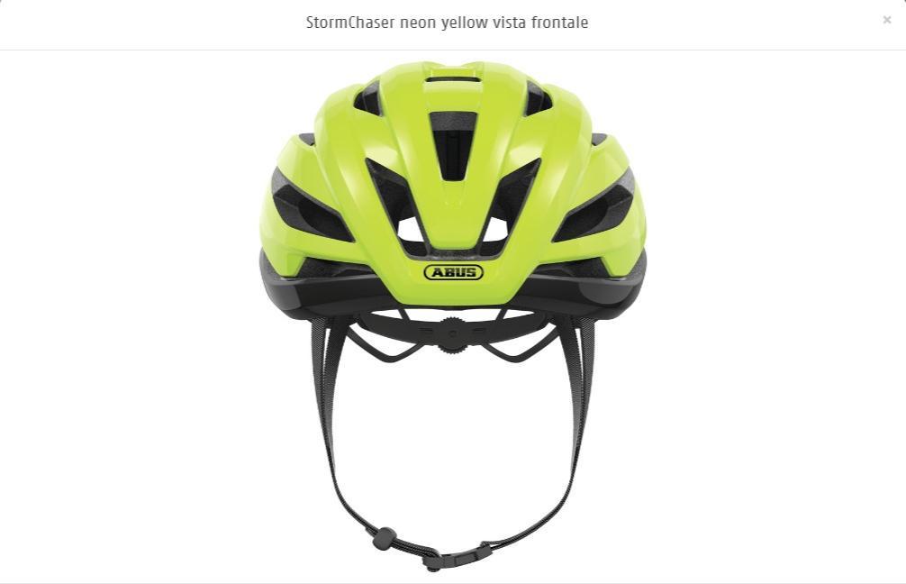 ABUS CASCO STORMCHASER NEON YELLOW M  87189