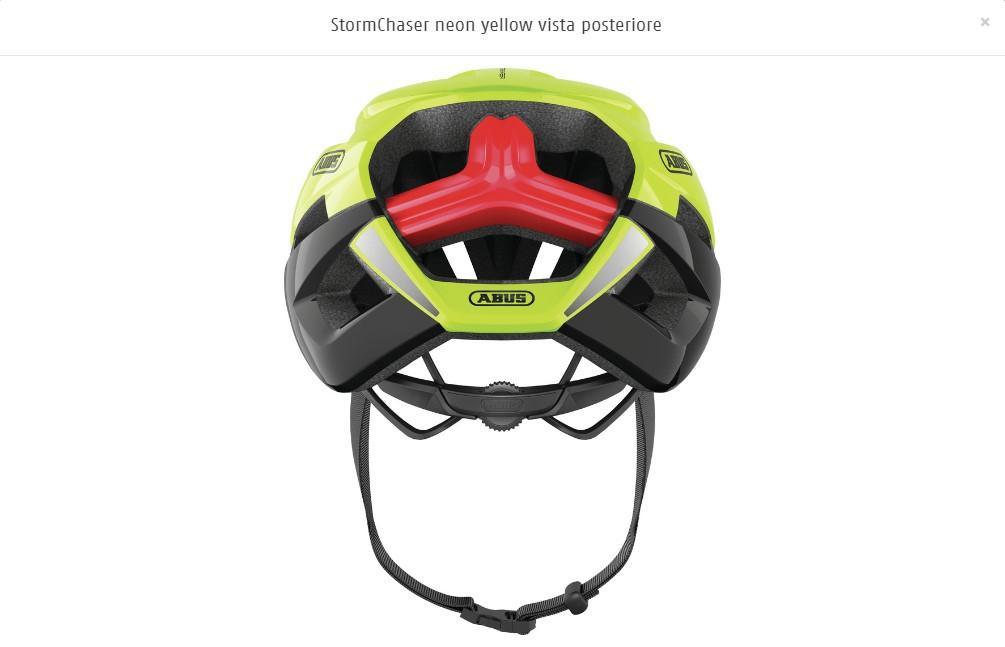 ABUS CASCO STORMCHASER NEON YELLOW M  87189