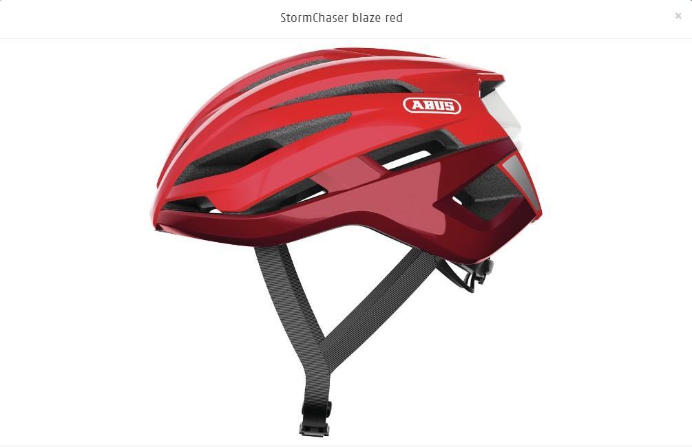 ABUS CASCO STORMCHASER BLAZE RED M 87204