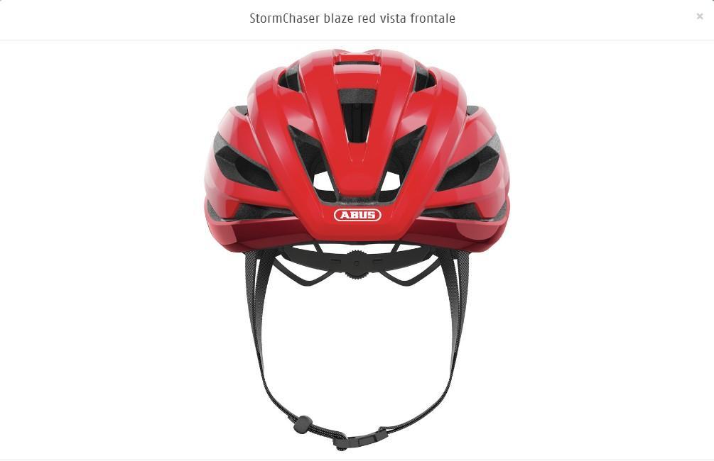 ABUS CASCO STORMCHASER BLAZE RED M 87204