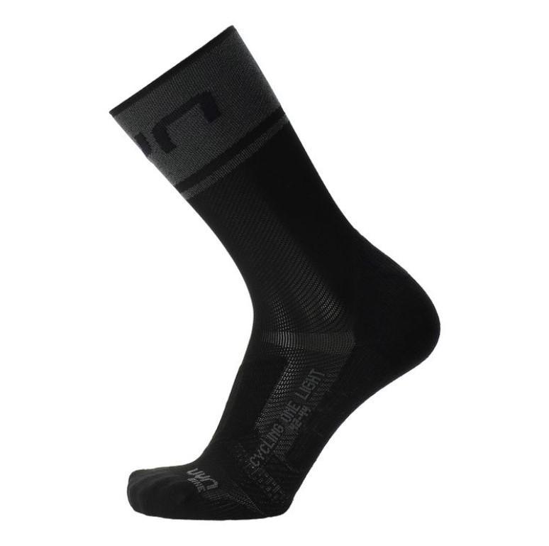 UYN CALZINI MAN CYCLING ONE LIGHT SOCKS NERO ANTRACITE S100287-B014