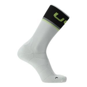 Calzini man cycling one light socks bianco nero