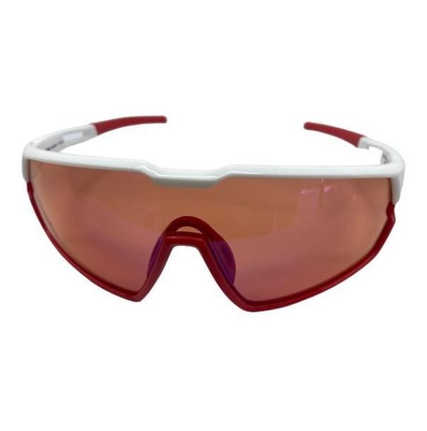 RPJ OCCHIALI DA SOLE SPORTIVI JACOB WHITE SHINY RACING ROSSO SJ560369