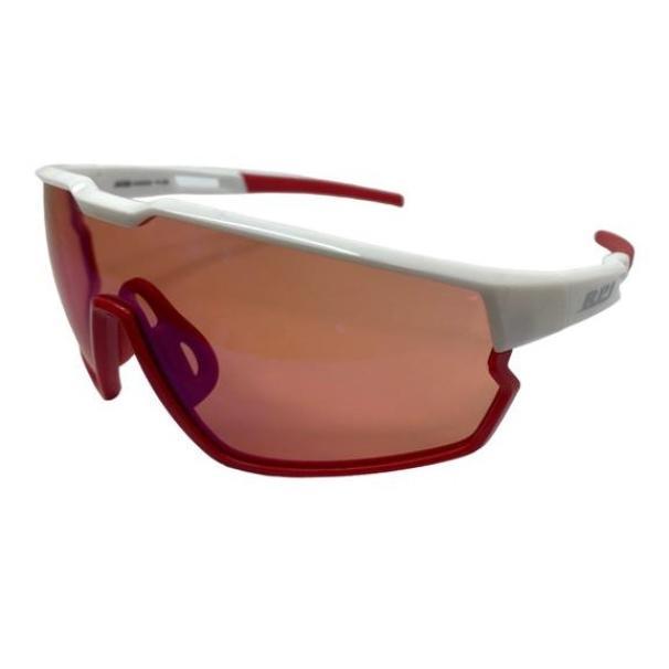 RPJ OCCHIALI DA SOLE SPORTIVI JACOB WHITE SHINY RACING ROSSO SJ560369