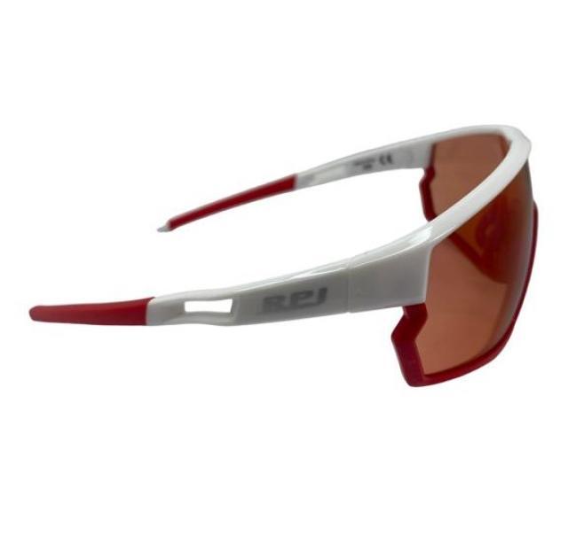 RPJ OCCHIALI DA SOLE SPORTIVI JACOB WHITE SHINY RACING ROSSO SJ560369