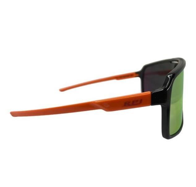 RPJ OCCHIALI DA SOLE SPORTIVI YONDER NERO ARANCIO MULTILASER ARANCIO SJ614642-00