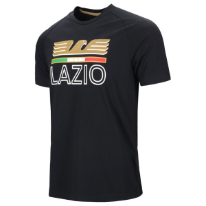 T-shirt cotton tee 3 lazio uomo 23/24 nero