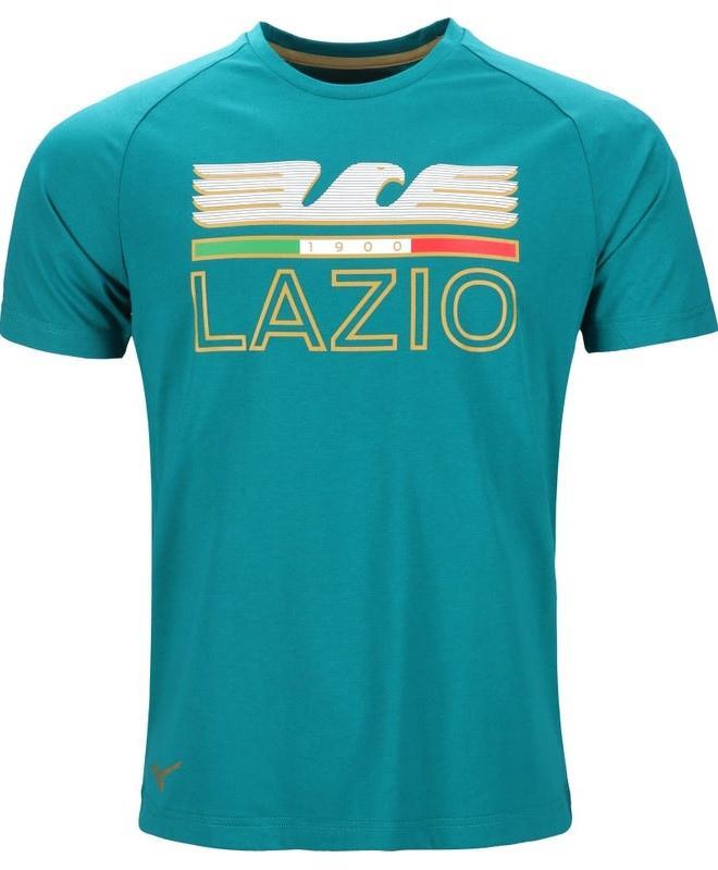 MIZUNO T-SHIRT COTTON TEE 3 LAZIO UOMO 23/24 VERDE  P2GAAX95-30