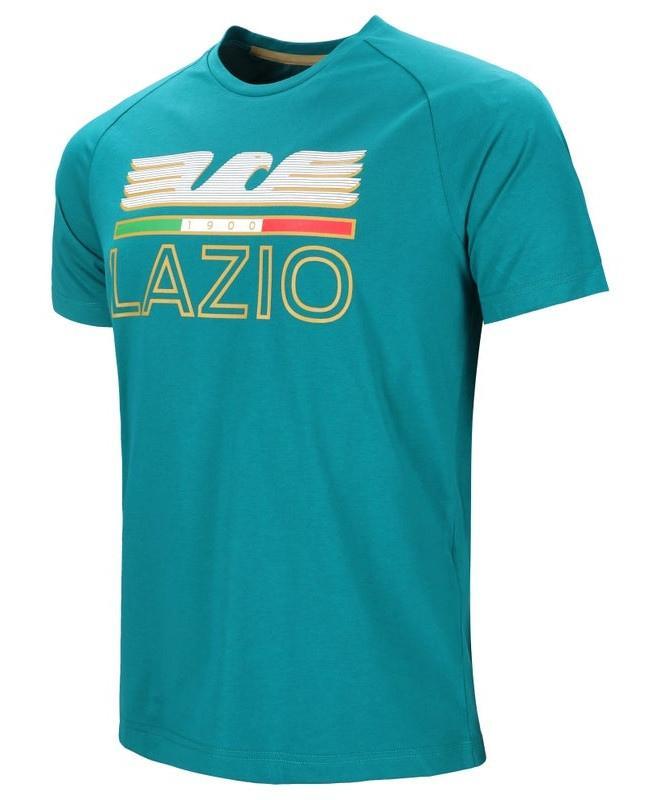 MIZUNO T-SHIRT COTTON TEE 3 LAZIO UOMO 23/24 VERDE  P2GAAX95-30