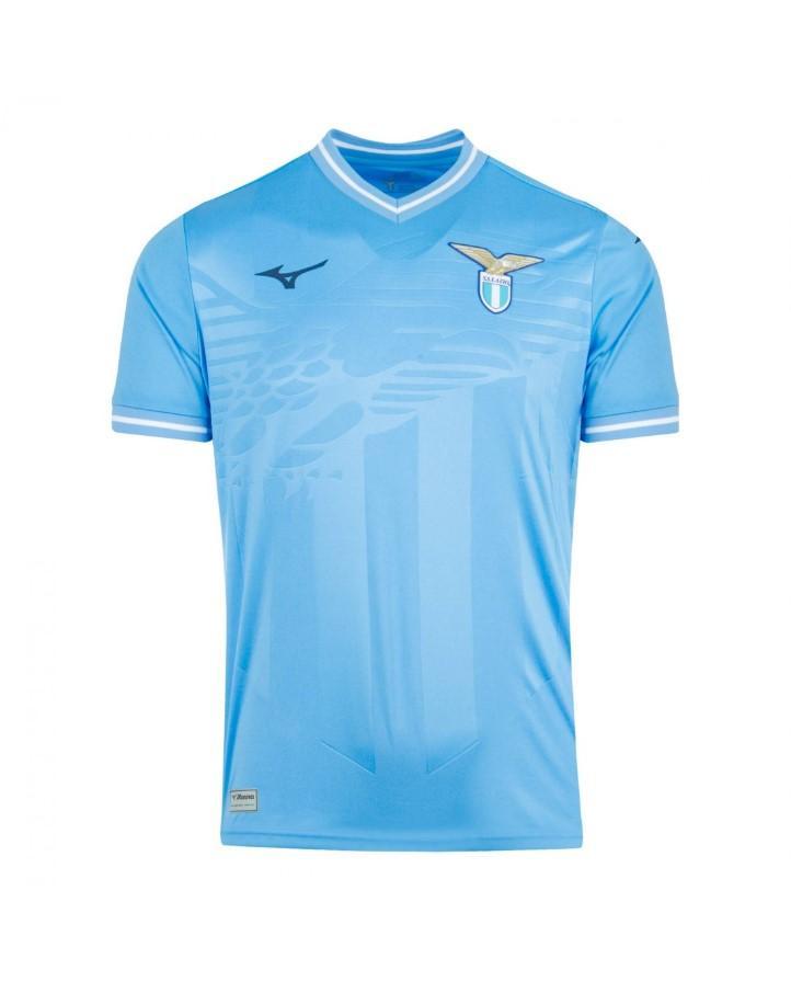 MIZUNO MAGLIA GARA HOME SS JERSEY LAZIO BAMBINO 23/24 CELESTE  P2GAAY76-23