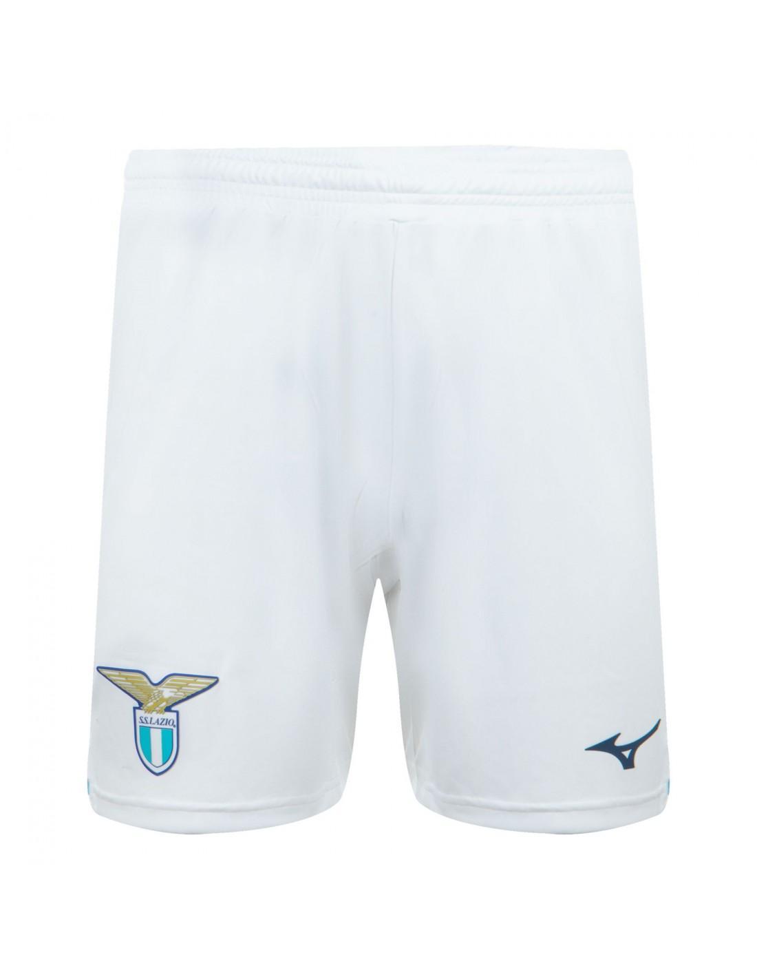 MIZUNO PANTALONCINI SS LAZIO HOME  2023/2024 BIANCO P2GBAX76-01