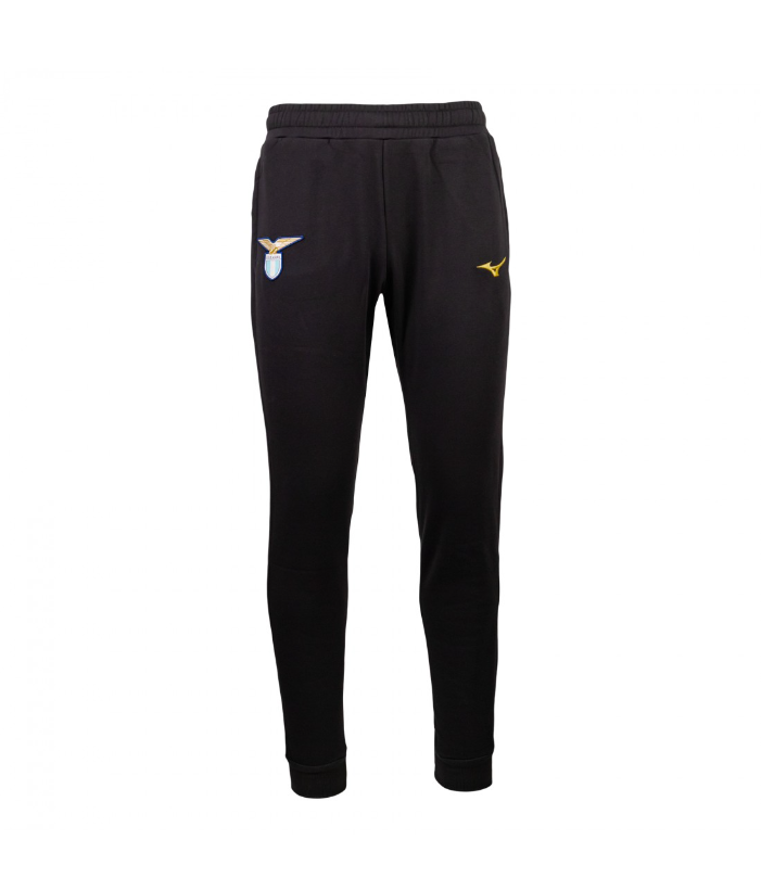 TUTA FELPATA FULL ZIP CON CAPPUCCIO SS LAZIO MIZUNO NERA 23-24 P2GGAX76-09 