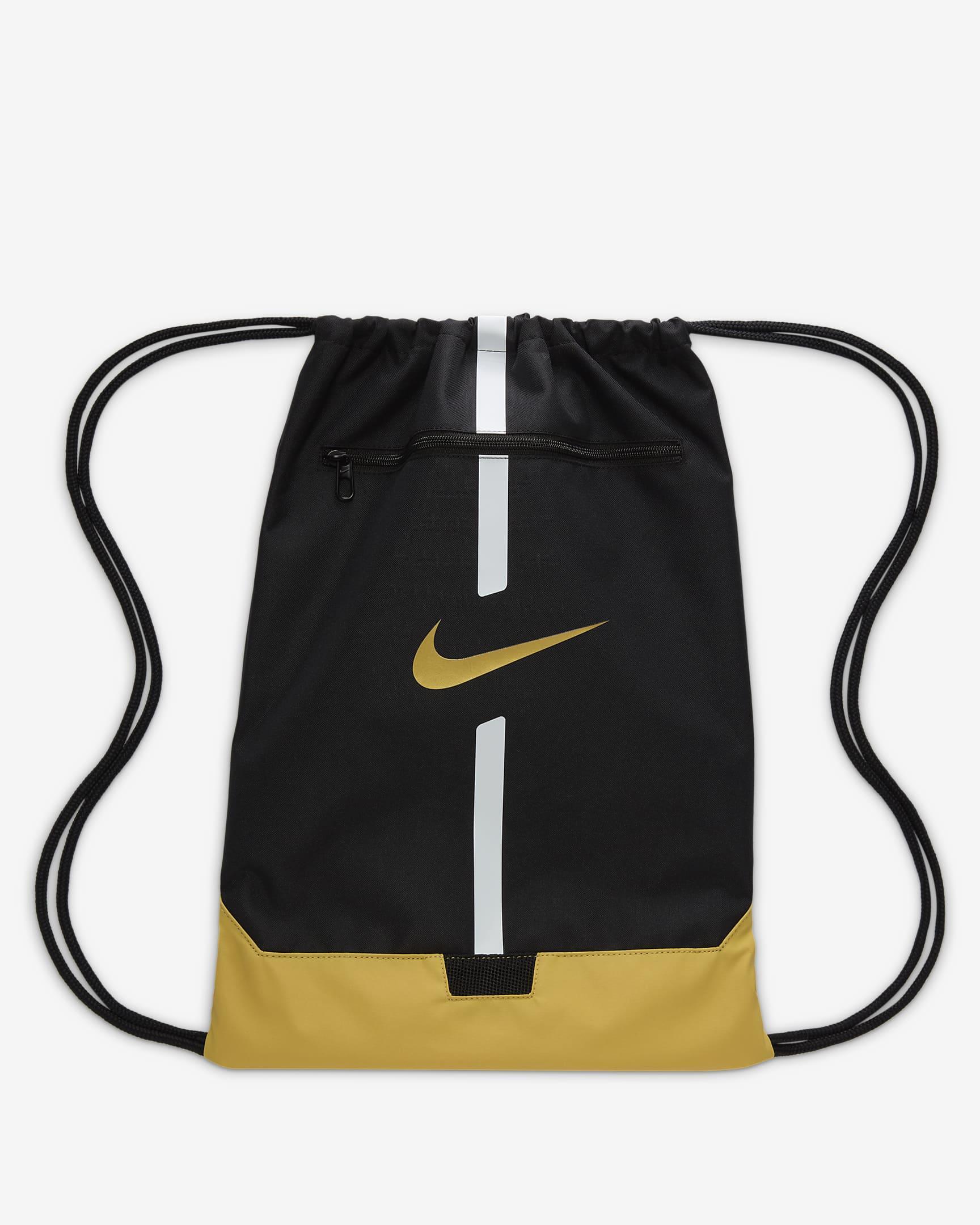 NIKE SACCA ACADEMY NERO/ORO  DA5435-014