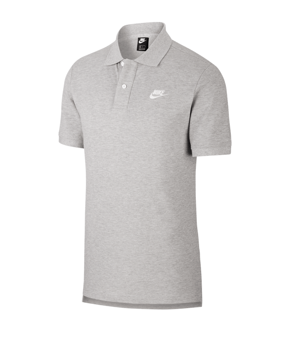 NIKE POLO CLUB SS PIQUE GRIGIO UOMO POLO FN3894-063