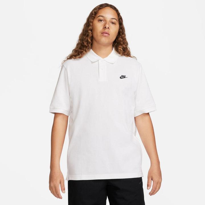 NIKE POLO CLUB  PIQUE BIANCO UOMO FN3894-100